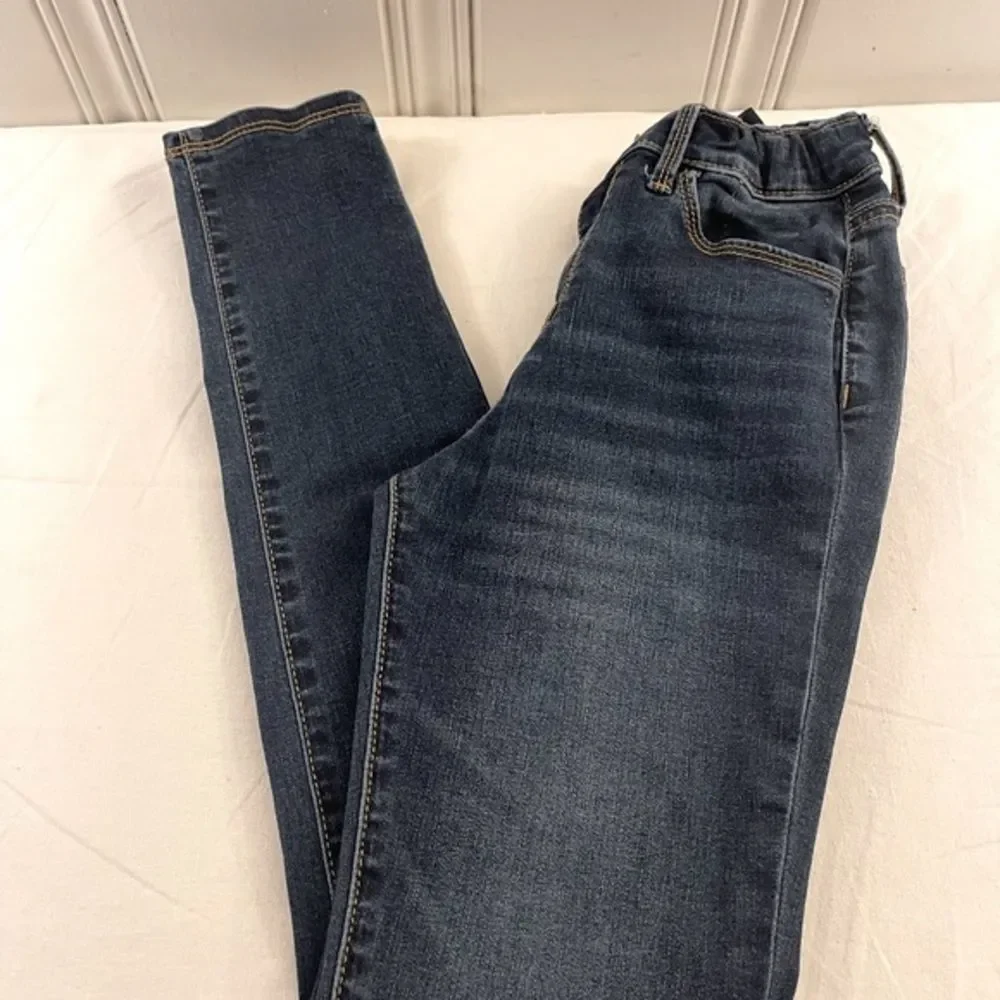 Old Navy Girls Rockstar Super Skinny Jeggings‎ w/adjustable waist Size 12